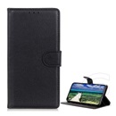 Gigapack Samsung Galaxy S24 FE (SM-S721) tok álló, bőr hatású (flip, asztali tartó, prémium) fekete