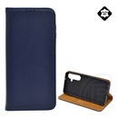 Gigapack Samsung Galaxy S24 (SM-S921) tok álló, valódi bőr (flip, oldalra nyíló, asztali tartó) sötétkék