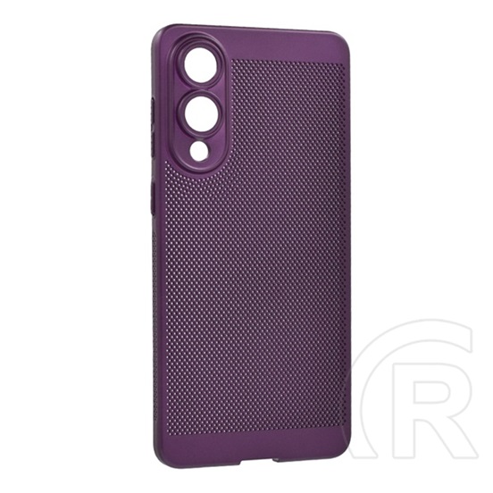 Gigapack Samsung Galaxy S25 Edge (SM-S937) műanyag telefonvédő (légáteresztő, lyukacsos, kameravédő) lila