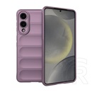 Gigapack Samsung Galaxy S25 Edge (SM-S937) szilikon telefonvédő (ütésállóság, kameravédő, 3d) lila