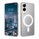 Gigapack Samsung Galaxy S25 Edge (SM-S937) szilikon telefonvédő (ütésállóság, légpárnás sarok, magsafe) átlátszó
