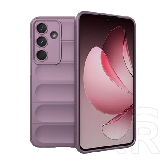 Gigapack Samsung Galaxy S25 FE (SM-S731) szilikon telefonvédő (ütésállóság, kameravédő, 3d) lila