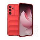 Gigapack Samsung Galaxy S25 FE (SM-S731) szilikon telefonvédő (ütésállóság, kameravédő, 3d) piros