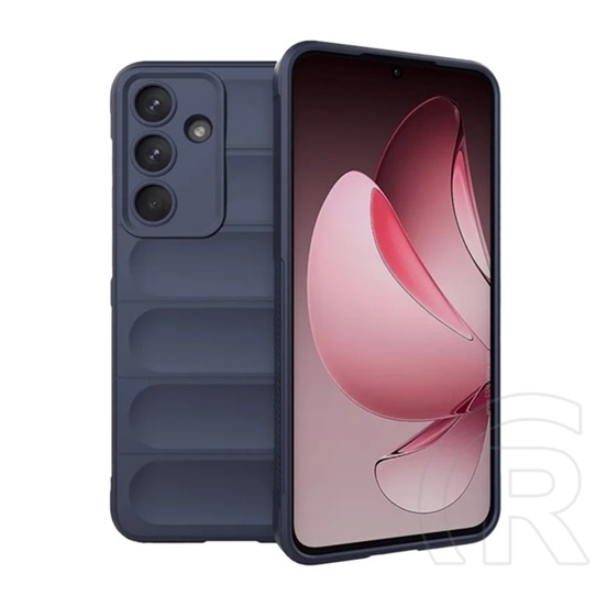 Gigapack Samsung Galaxy S25 FE (SM-S731) szilikon telefonvédő (ütésállóság, kameravédő, 3d) sötétkék