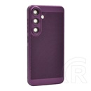 Gigapack Samsung Galaxy S25 Plus (SM-S936) műanyag telefonvédő (légáteresztő, lyukacsos, kameravédő) lila