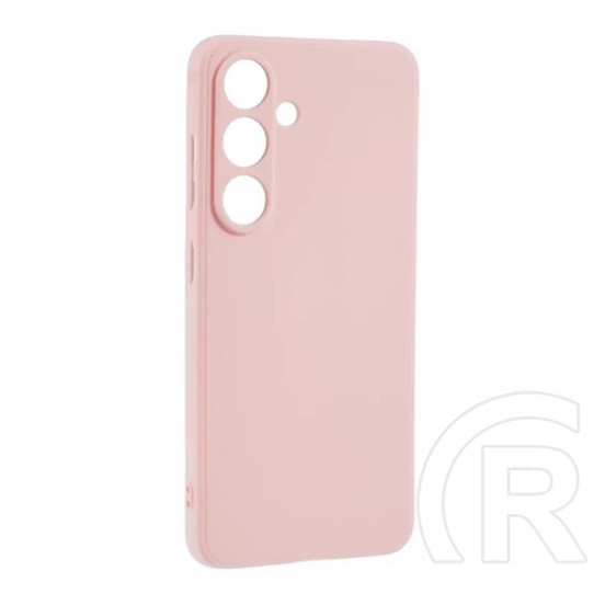 Gigapack Samsung Galaxy S25 Plus (SM-S936) szilikon telefonvédő (matt) rózsaszín