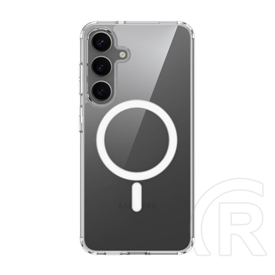 Gigapack Samsung Galaxy S25 Plus (SM-S936) szilikon telefonvédő (ütésállóság, magsafe) átlátszó