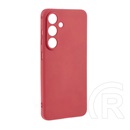 Gigapack Samsung Galaxy S25 (SM-S931) szilikon telefonvédő (matt) piros