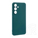 Gigapack Samsung Galaxy S25 (SM-S931) szilikon telefonvédő (matt) sötétzöld