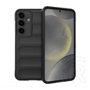 Gigapack Samsung Galaxy S25 (SM-S931) szilikon telefonvédő (ütésállóság, kameravédő, 3d) fekete