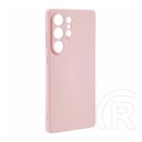 Gigapack Samsung Galaxy S25 Ultra (SM-S938) szilikon telefonvédő (matt) rózsaszín