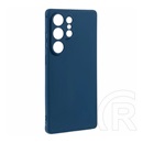 Gigapack Samsung Galaxy S25 Ultra (SM-S938) szilikon telefonvédő (matt) sötétkék