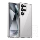 Gigapack Samsung Galaxy S25 Ultra (SM-S938) szilikon telefonvédő (ütésállóság, átlátszó hátlap) átlátszó