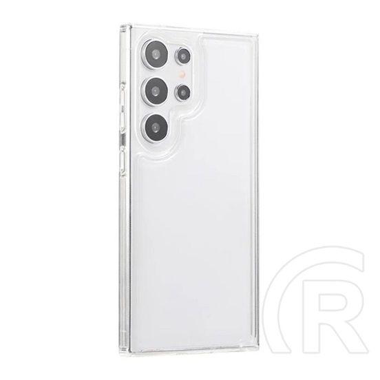 Gigapack Samsung Galaxy S25 Ultra (SM-S938) szilikon telefonvédő (ütésállóság, légpárnás sarok) átlátszó