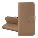 Gigapack Samsung Galaxy S25 Ultra (SM-S938) tok álló, bőr hatású (flip, oldalra nyíló, kártyazseb, asztali tartó) arany