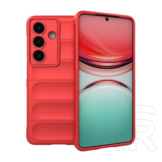 Gigapack Samsung Galaxy S26 Plus (SM-S947) szilikon védő (ütésálló, kameravédő, 3d) piros