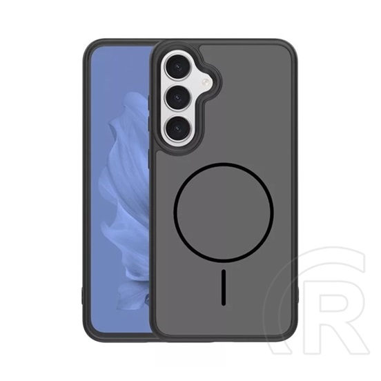 Gigapack Samsung Galaxy S26 Plus (SM-S947) szilikon védő ( ütésállóság, légpárnás sarok, kameravédő, magsafe) fekete