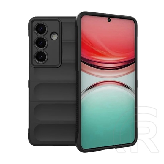 Gigapack Samsung Galaxy S26 (SM-S942) szilikon védő (ütésálló, kameravédő, 3d) fekete