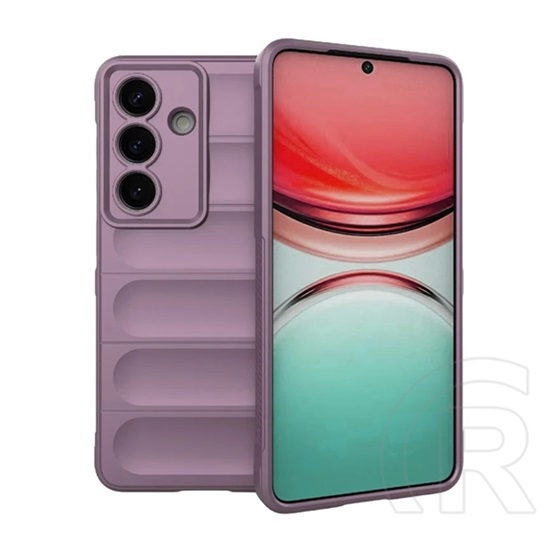 Gigapack Samsung Galaxy S26 (SM-S942) szilikon védő (ütésálló, kameravédő, 3d) lila