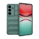 Gigapack Samsung Galaxy S26 (SM-S942) szilikon védő (ütésálló, kameravédő, 3d) sötétzöld