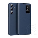 Gigapack Samsung Galaxy S26 (SM-S942) tok álló (aktív flip, oldalra nyíló, smart view cover) sötétkék