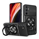 Gigapack Samsung Galaxy S26 Ultra (SM-S948) defender szilikon telefonvédő (ütésállóság, tartógyűrű, mágneses) fekete