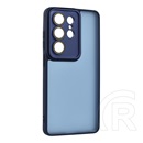 Gigapack Samsung Galaxy S26 Ultra (SM-S948) szilikon védő (ütésálló, akril hátlap, kameravédő) sötétkék