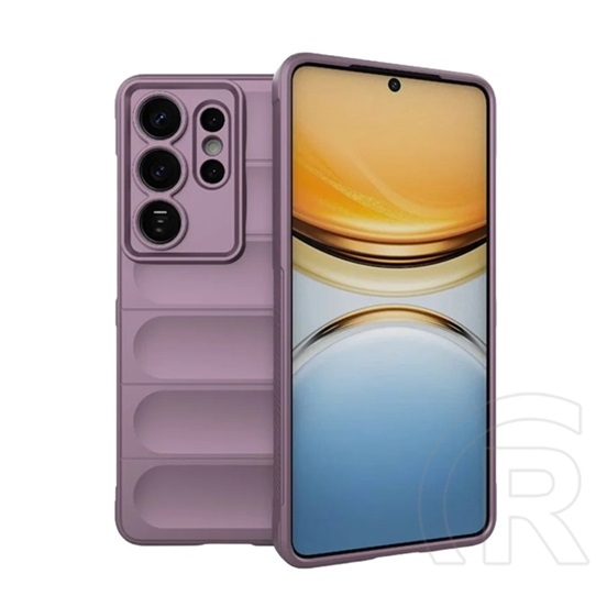Gigapack Samsung Galaxy S26 Ultra (SM-S948) szilikon védő (ütésálló, kameravédő, 3d) lila
