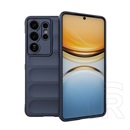 Gigapack Samsung Galaxy S26 Ultra (SM-S948) szilikon védő (ütésálló, kameravédő, 3d) sötétkék