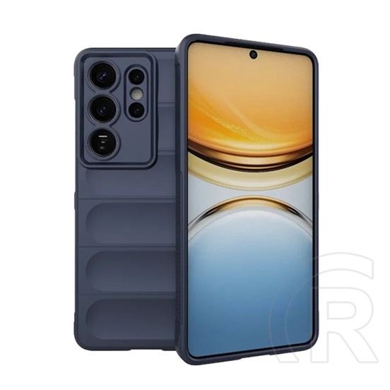Gigapack Samsung Galaxy S26 Ultra (SM-S948) szilikon védő (ütésálló, kameravédő, 3d) sötétkék