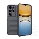 Gigapack Samsung Galaxy S26 Ultra (SM-S948) szilikon védő (ütésálló, kameravédő, 3d) sötétszürke