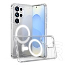 Gigapack Samsung Galaxy S26 Ultra (SM-S948) szilikon védő (ütésálló, légpárnás, magsafe) átlátszó