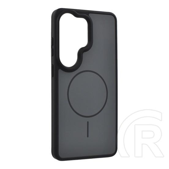 Gigapack Samsung Galaxy S26 Ultra (SM-S948) szilikon védő ( ütésállóság, légpárnás sarok, kameravédő, magsafe) fekete
