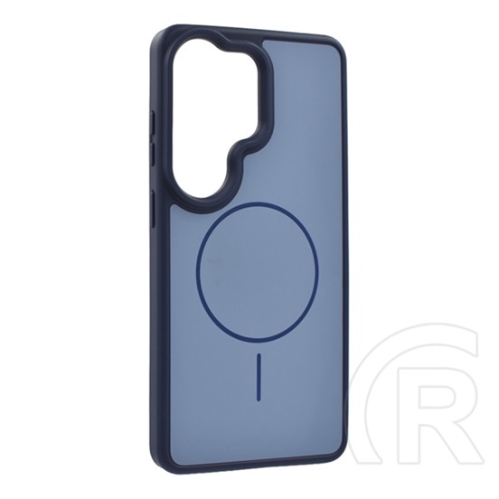 Gigapack Samsung Galaxy S26 Ultra (SM-S948) szilikon védő ( ütésállóság, légpárnás sarok, kameravédő, magsafe) sötétkék