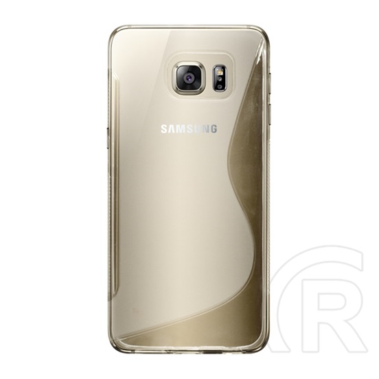 Gigapack Samsung Galaxy S6 szilikon telefonvédő (S-line, átlátszó)