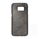 Gigapack Samsung Galaxy S7 szilikon telefonvédő (szálcsiszolt minta, fekete)