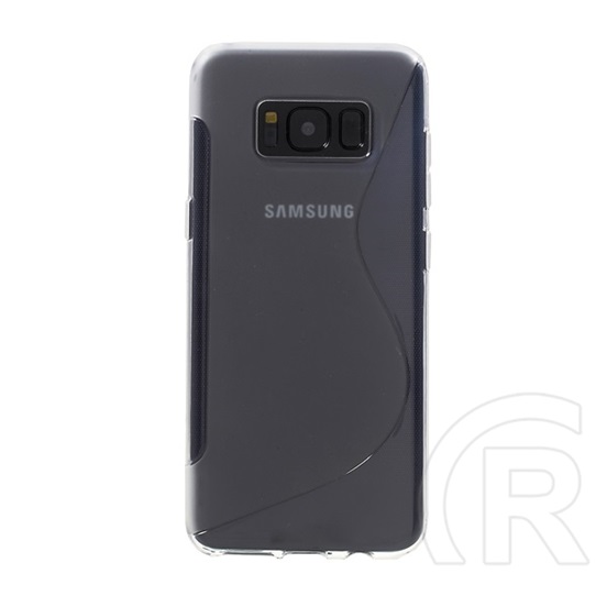 Gigapack Samsung Galaxy S8+ szilikon telefonvédő (S-line, átlátszó)