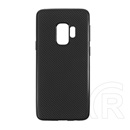 Gigapack Samsung Galaxy S9 Szilikon telefonvédő (karbon minta, fekete)