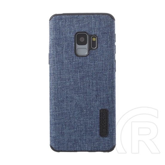 Gigapack Samsung Galaxy S9 szilikon telefonvédő (textil bevonat, világoskék)