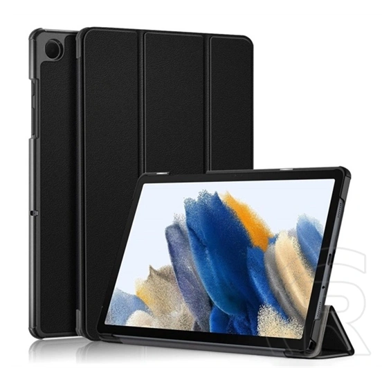 Gigapack Samsung Galaxy Tab A11+(SM-X236) tok álló bőr hatású (aktív flip oldalra nyíló) fekete