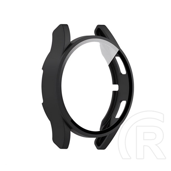 Gigapack Samsung Galaxy Watch 4 40 mm (SM-R860)  műanyag keret (bumper, ütésállóság + kijelzővédő üveg) fekete
