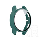 Gigapack Samsung Galaxy Watch 4 40 mm (SM-R860)  műanyag keret (bumper, ütésállóság + kijelzővédő üveg) sötétzöld