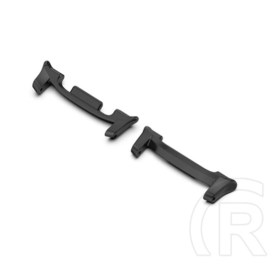Gigapack Samsung Galaxy Watch 8 44mm (SM-L330)  óraszíj csatlakozó adapter ( 1 pár, átalakító, fém, 22mm) fekete