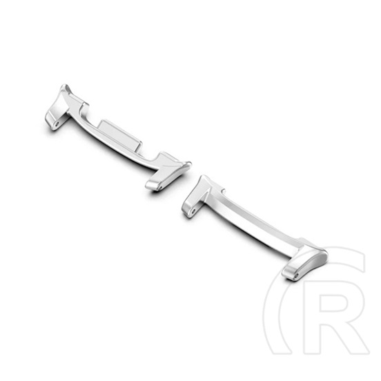 Gigapack Samsung Galaxy Watch 8 Classic 46mm (SM-L500)  óraszíj csatlakozó adapter ( 1 pár, átalakító, fém, 22mm) ezüst