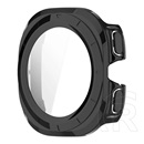 Gigapack Samsung Galaxy Watch Ultra eSIM 47mm (SM-L705) műanyag keret (bumper, ütésállóság + kijelzővédő üveg) fekete