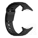 Gigapack Samsung Galaxy Watch Ultra eSIM 47mm (SM-L705) pótszíj (egyedi méret, szilikon, légáteresztő, 3d) fekete