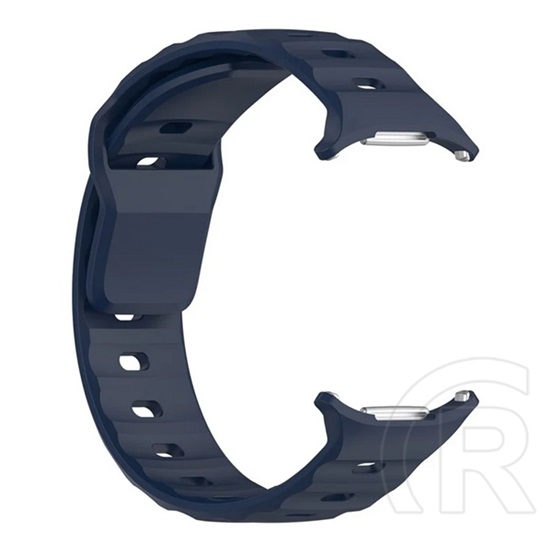Gigapack Samsung Galaxy Watch Ultra eSIM 47mm (SM-L705) pótszíj (egyedi méret, szilikon, légáteresztő, 3d) sötétkék