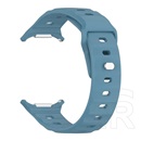 Gigapack Samsung Galaxy Watch Ultra eSIM 47mm (SM-L705) pótszíj (egyedi méret, szilikon, légáteresztő, 3d) világoskék