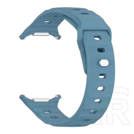 Gigapack Samsung Galaxy Watch Ultra eSIM 47mm (SM-L705) pótszíj (egyedi méret, szilikon, légáteresztő, 3d) világoskék