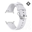 Gigapack Samsung Galaxy Watch Ultra eSIM 47mm (SM-L705) pótszíj (egyedi méret, valódi bőr) fehér